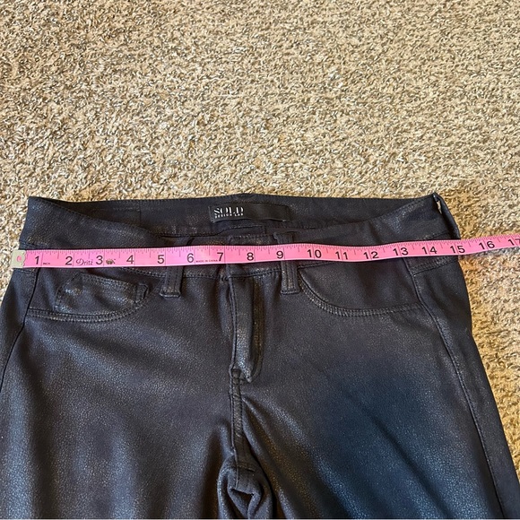 Design Labs SOHO Super Skinny leather look pants. Size 27 - Picture 8 of 8